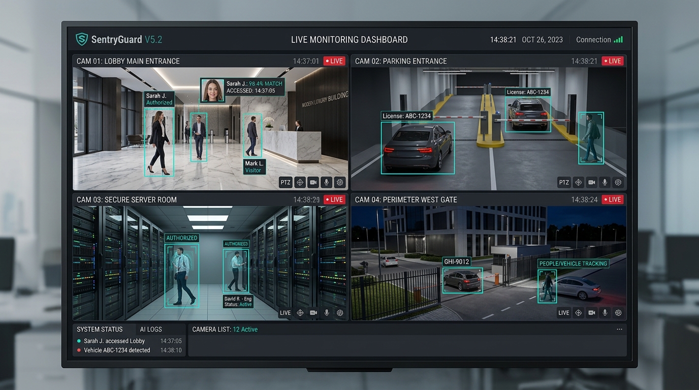 Hasil Pemasangan CCTV Delitech.id Medan